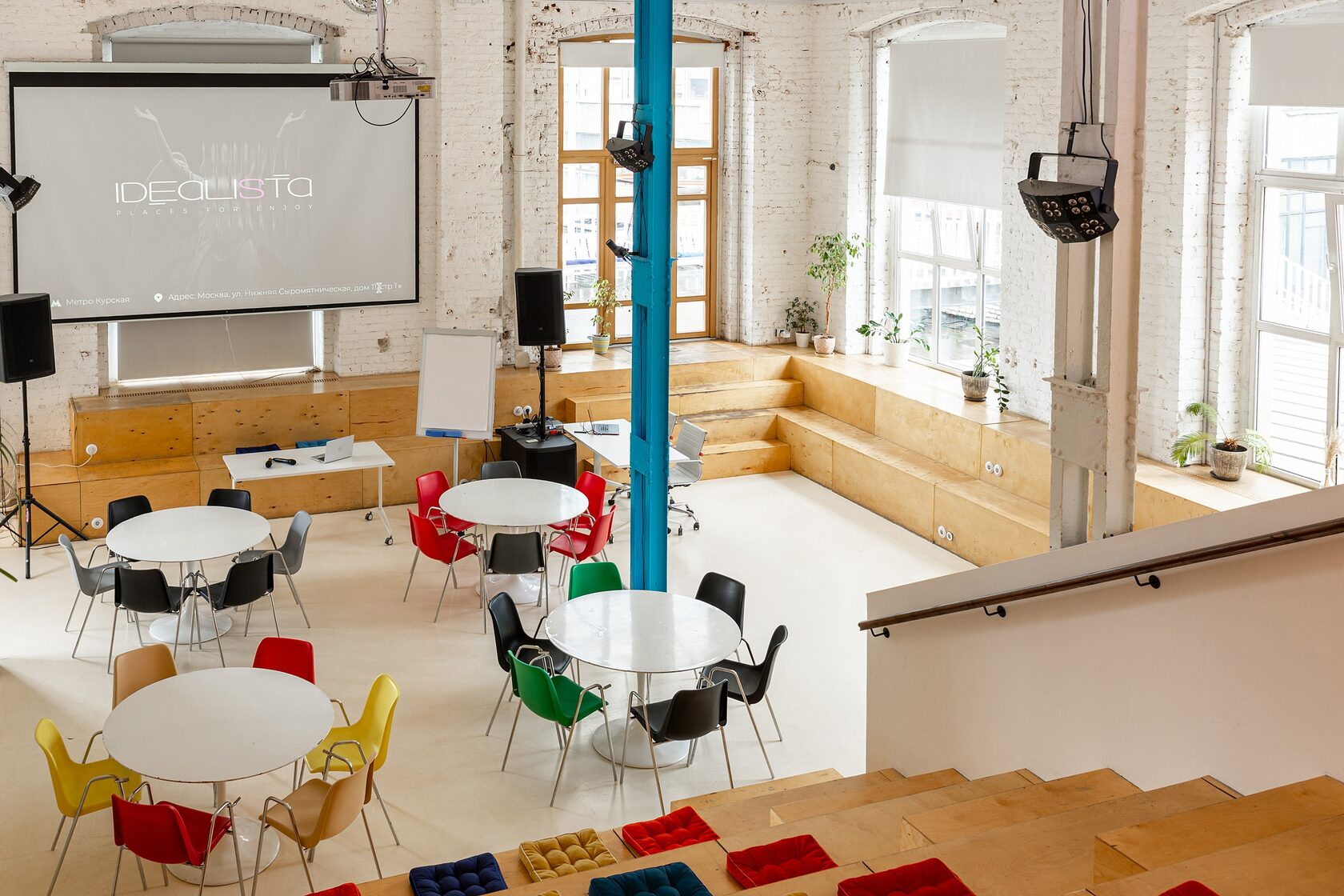 Фотография 7 площадки Двухуровневое пространство IDEALISTA в центре — 370 м²