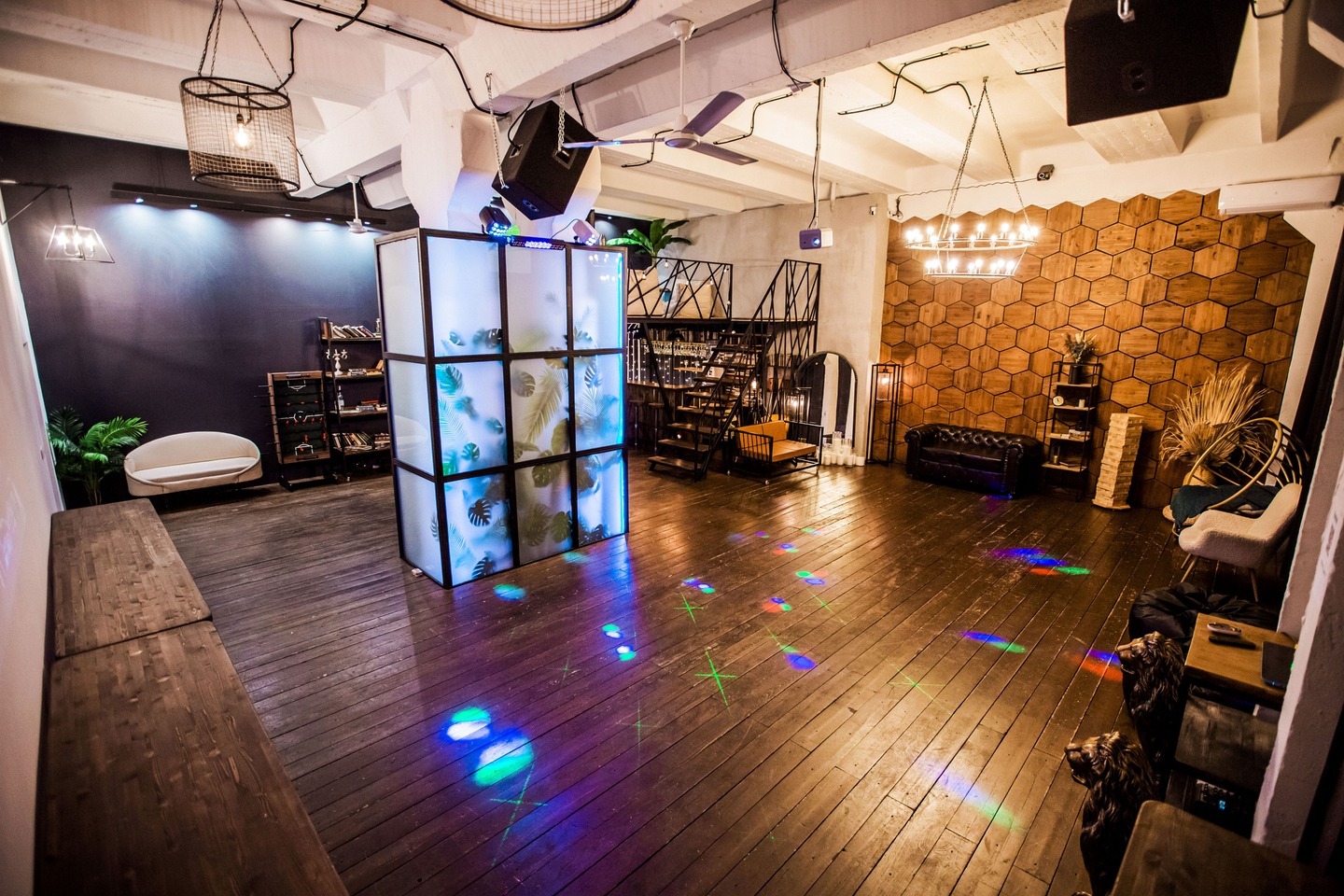 Фотография 1 площадки Двухуровневый лофт с чиллаут‑зоной у Электрозаводской