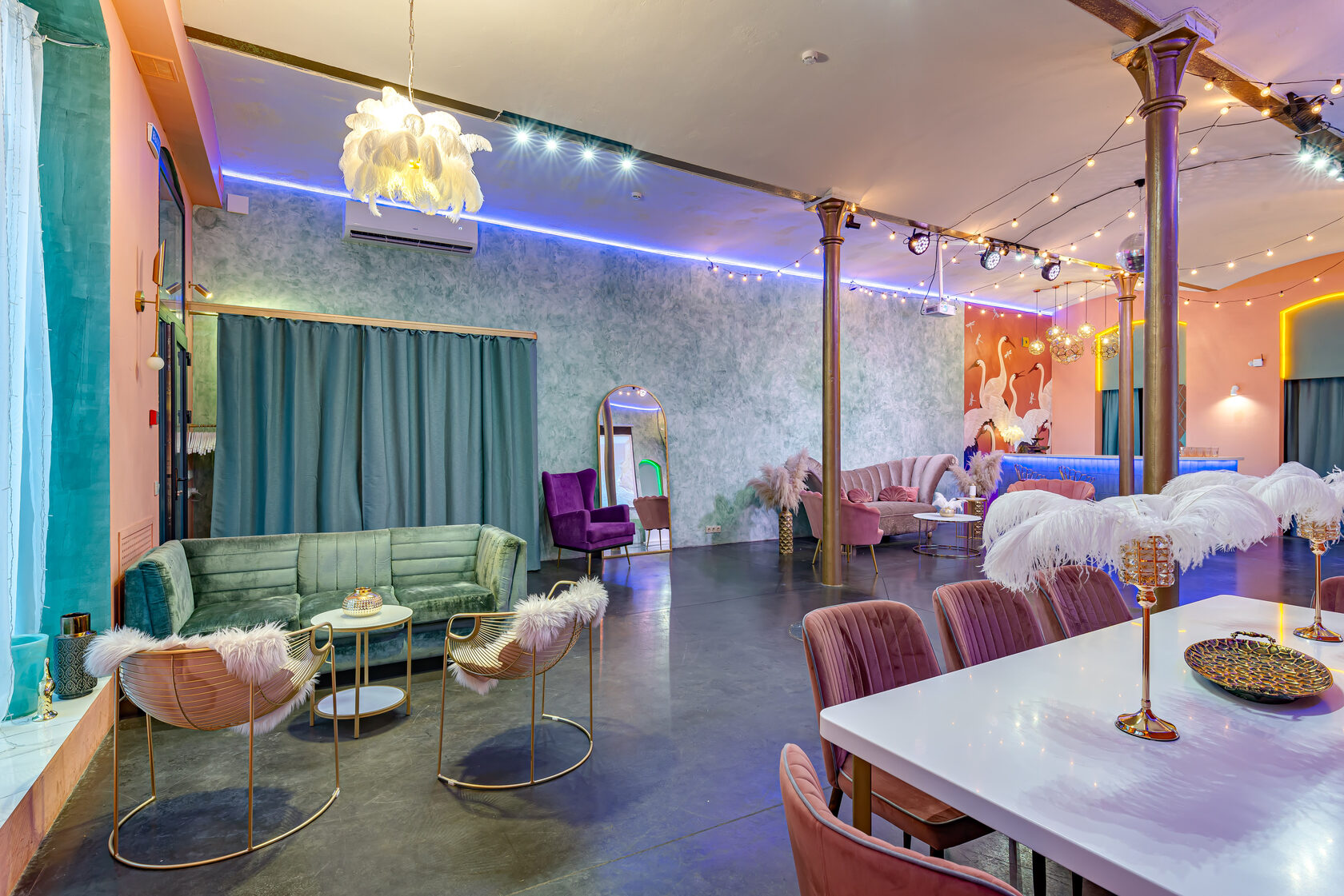 Фотография 5 площадки МАЙ Мемфис на Бауманской: элегантный зал 135 м²