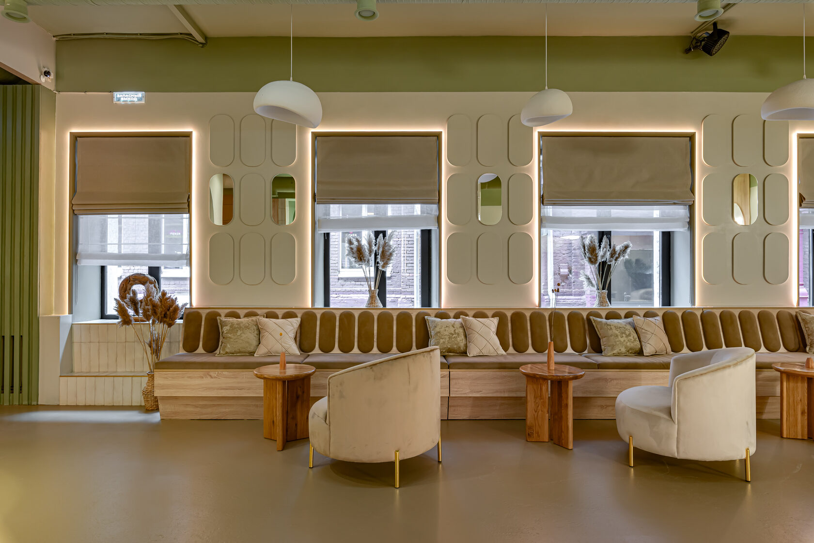 Фотография 12 площадки МАЙ на Красном Октябре: светлый зал 126 м² в стиле ваби‑саби