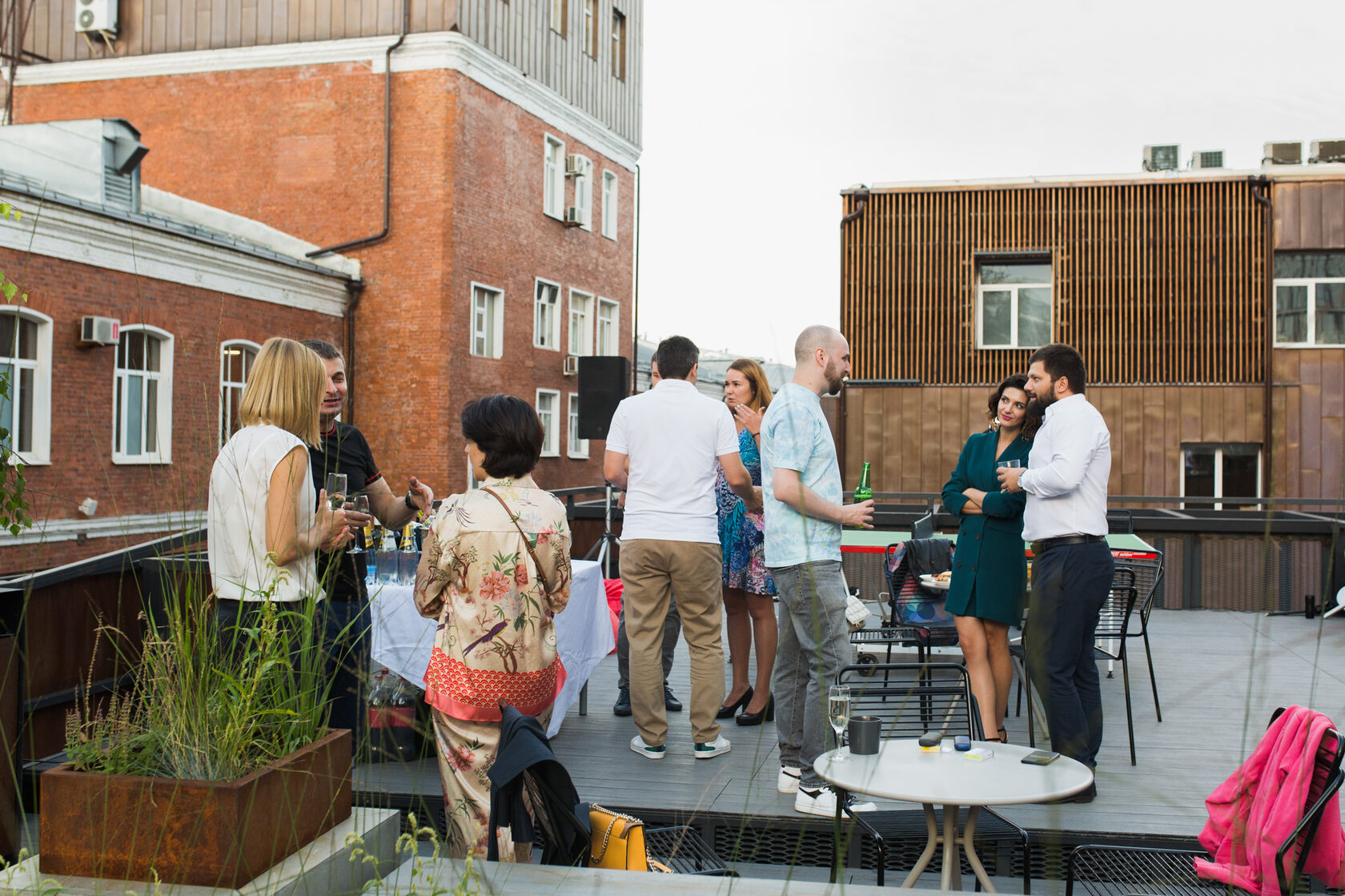 Фотография 15 площадки CLASSIC Loft на Тульской: зал с верандой 140 м²