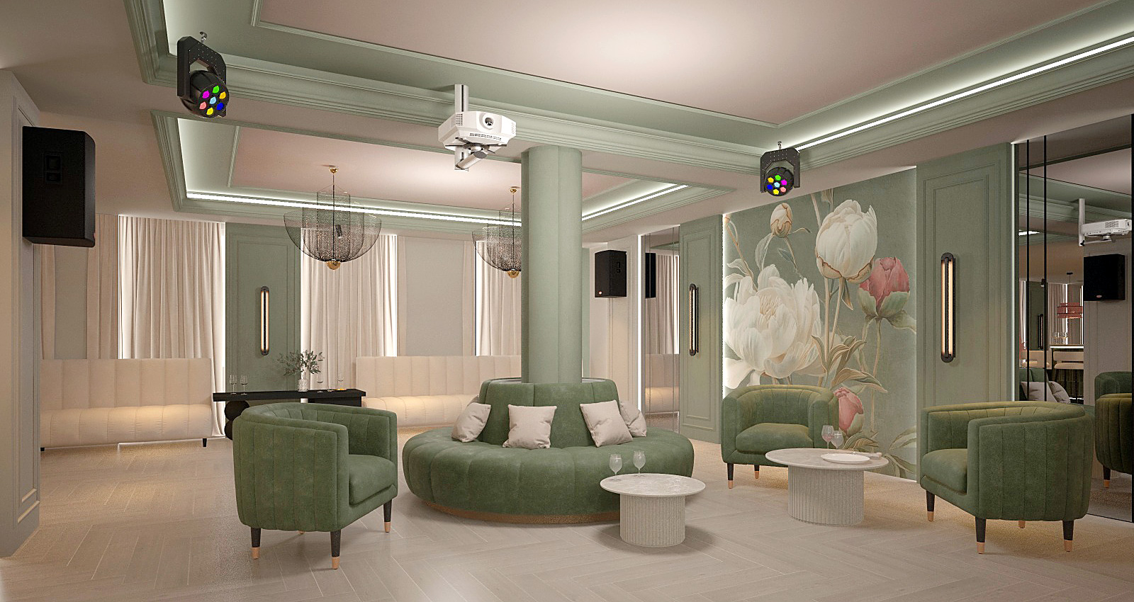 Фотография 2 площадки ФЛОУ на Бутырской: светлый зал 151 м²