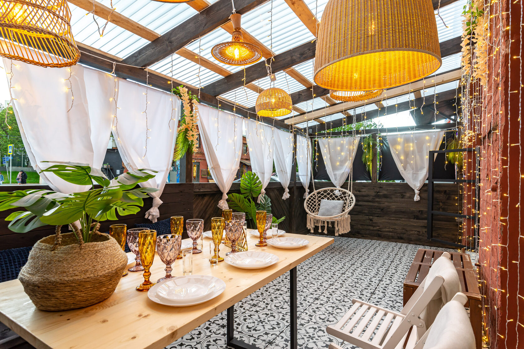 Фотография 11 площадки Оливковый зал на Электрозаводской: 50 м² с верандой