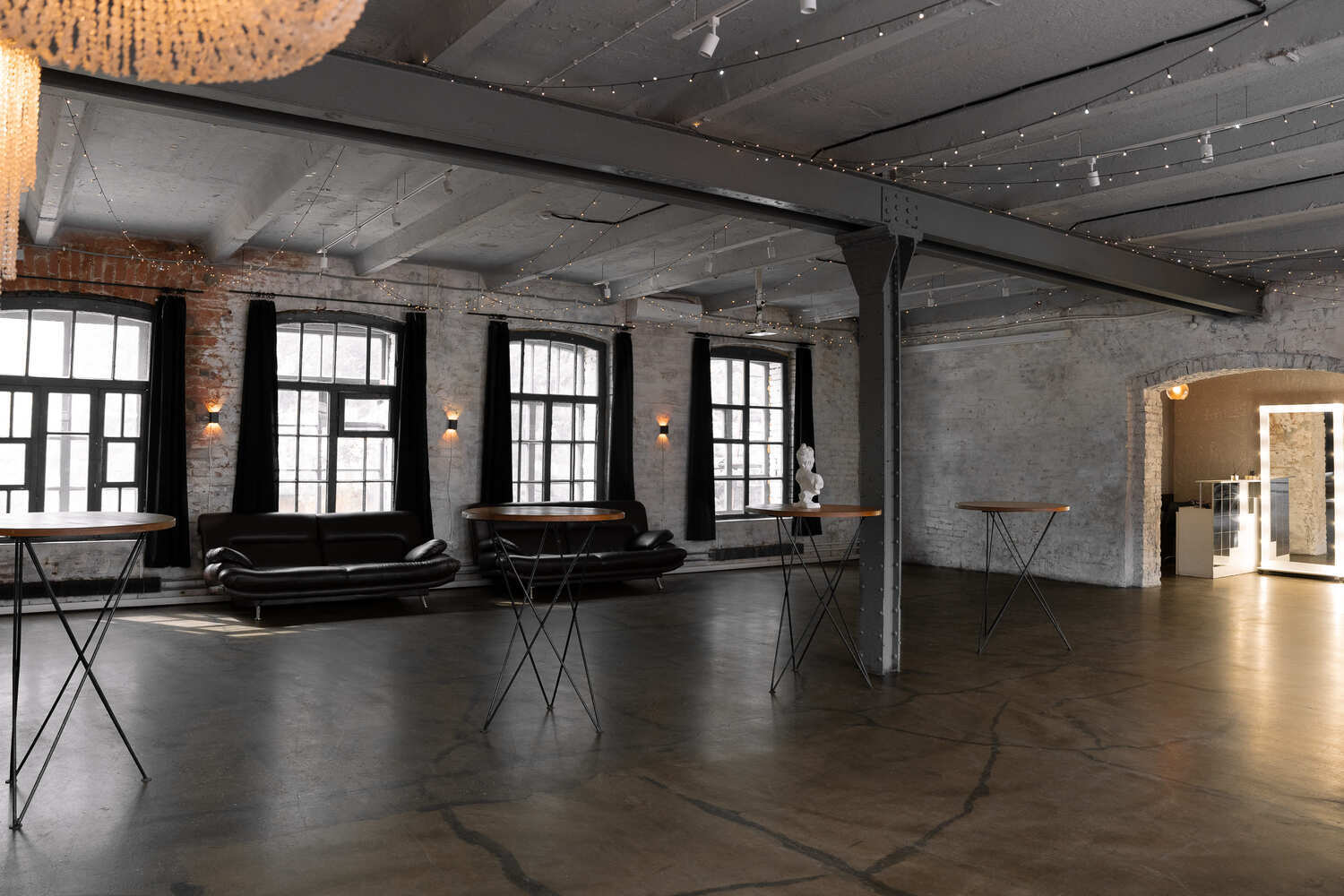 Фотография 5 площадки Светлый лофт с панорамными окнами 160 м², Электрозаводская