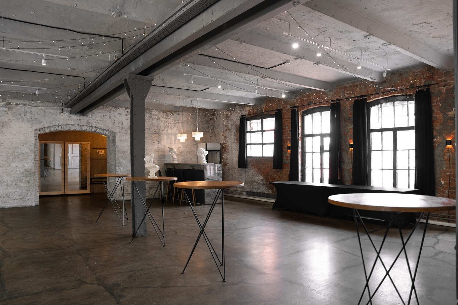 Фотография 6 площадки Светлый лофт с панорамными окнами 160 м², Электрозаводская