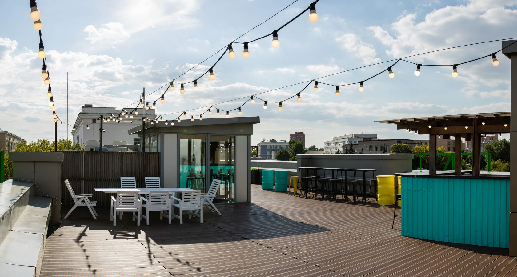 Фотография 7 площадки Exit Loft на Дубровке: зал 140 м² и крыша 220 м²