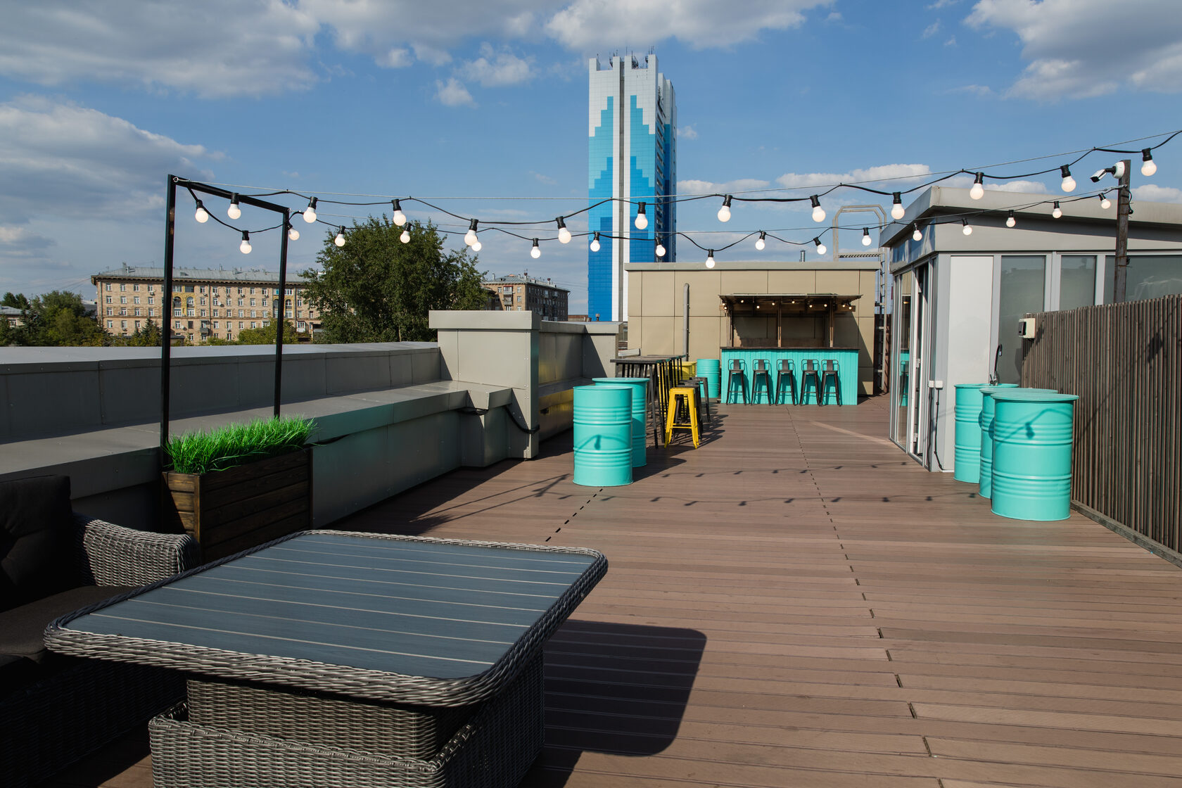 Фотография 8 площадки Exit Loft на Дубровке: зал 140 м² и крыша 220 м²