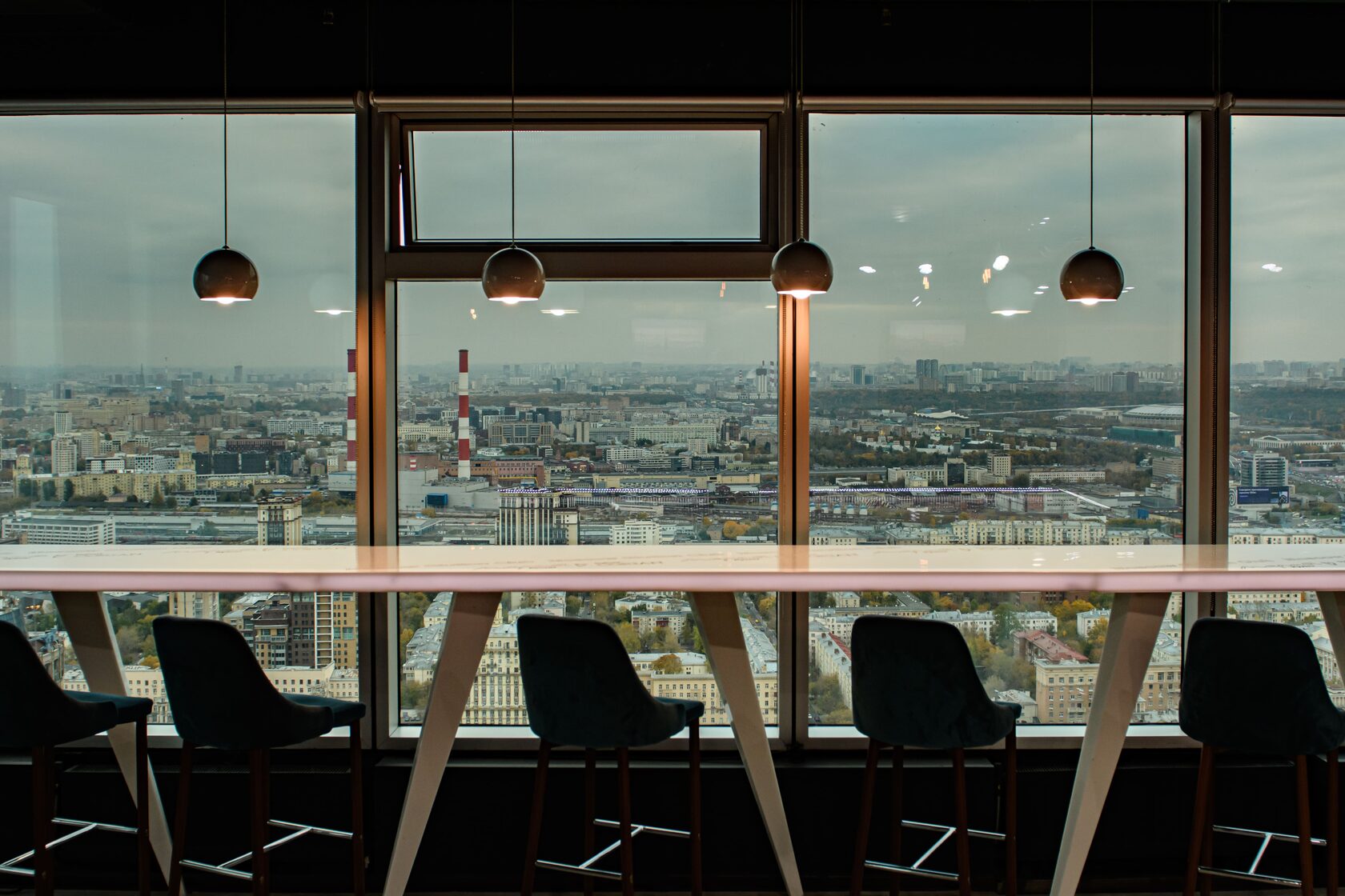 Фотография 10 площадки IMPERIA SKY LOFT: зал на 43 этаже, 230 м²