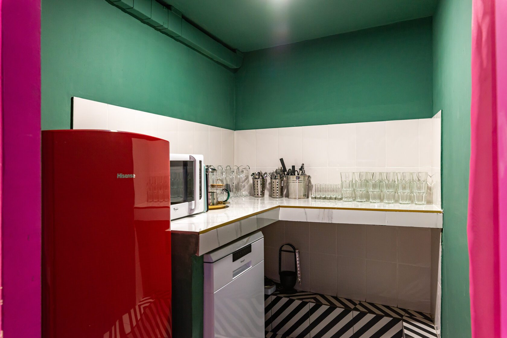 Фотография 13 площадки МАЙ Мира на Бауманской: двухуровневый зал 110 м²